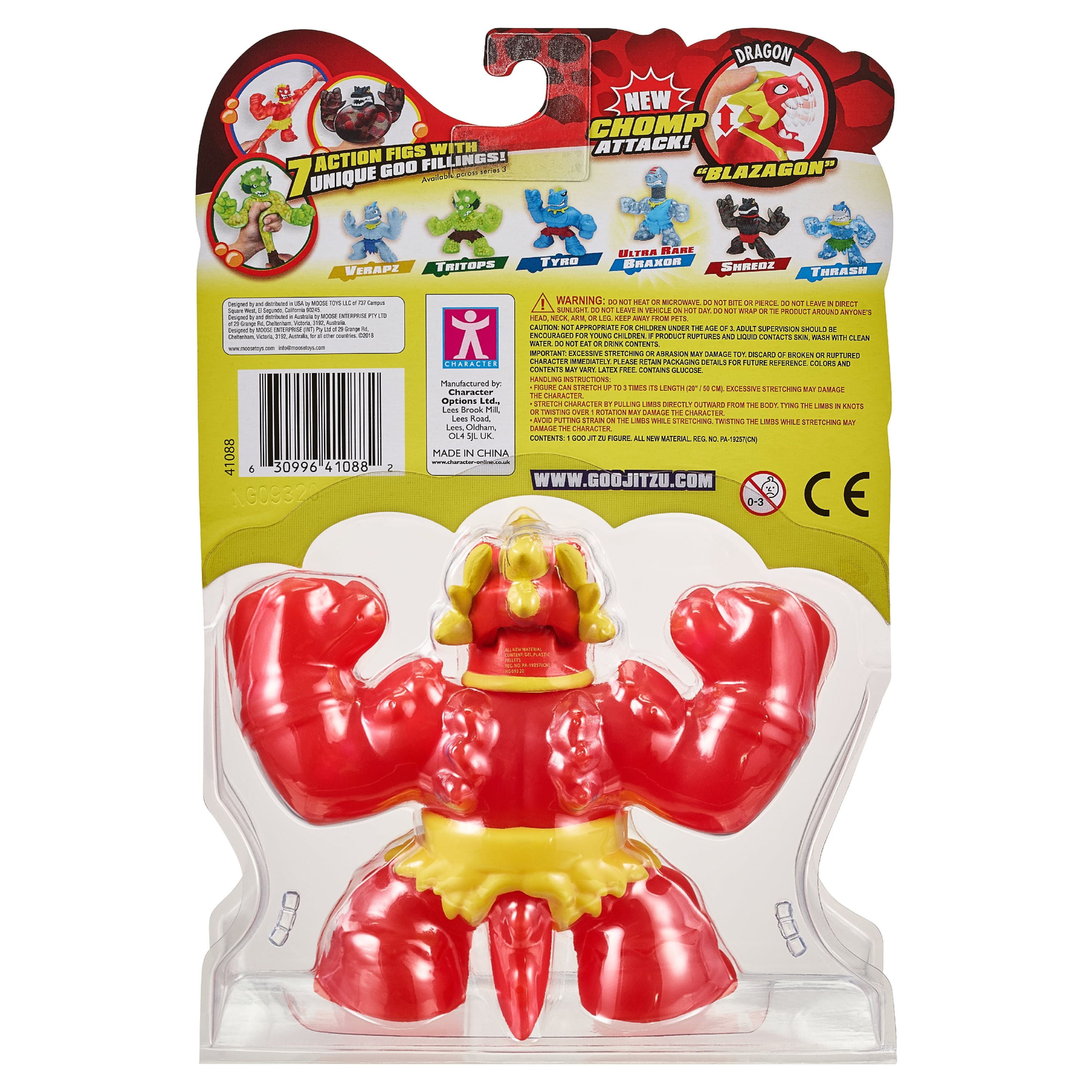 Heroes of Goo Jit Zu Dino Power Hero Pack, Shredz the Spinosaurus