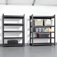thumbnail image 2 of Metal Garage Shelving Unit, Heavy Duty 5-Tier Adjustable Storage Rack, Steel Shelving, 2000 lbs Capacity,  Shelves for Heavy Tools and Equipment (5-Tier 71.2" H x39.4 W x 15.75" D), 2 of 12