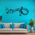 thumbnail image 1 of Autocollants Muraux PVC Symbole Musical, 1 of 5