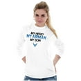thumbnail image 4 of US Airforce Hero Airman Son Long Sleeve TShirt Men Women Brisco Brands X, 4 of 6