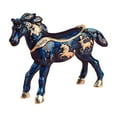thumbnail image 5 of shamjina Enameled Jewelry Box Decoration Crafting Sculpture Rings Trinket Storage Box Blue, 5 of 8
