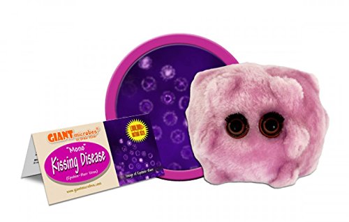 Peluche éducative Giant Microbes - Virus D’Epstein-Barr (Mononucléose), Cadeau Original Et Ludique - 8