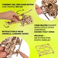 thumbnail image 3 of Mini-Helicóptero UGEARS 3D de madera, 167 piezas, para adultos, 3 of 7