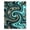 Blue, Pattern 7, variant on ODIKA 4'x6' Machine Washable Non-Slip Area Rug, Abstract Teal High Traffic Rug, Blue, 984990