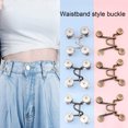 thumbnail image 2 of Pants Adjust Tightness Marguerite Waist Extender Detachable Buckle Button Kit, 2 of 9