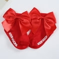thumbnail image 1 of Spring Autum Baby Girls Socks Big Bow Letter Printing Newborn Baby Socks Solid Color Kids Socks Children Girl Socks 0-3 Years R 1-3Y, 1 of 6