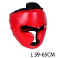 thumbnail image 3 of Boxeo Headgear Profesional Ligero Portátil Muay Thai Training Sparring Color Rojo L Sharpla Casco de boxeo, 3 of 8