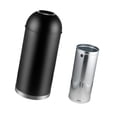 thumbnail image 4 of Bote de basura comercial de Metal 48L Negro Strade Fareast Limited, 4 of 8
