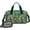 Green Cartoon Dinosaurs-2, variant on Women Men Gym Bag,Green Cartoon Dinosaurs Jungle Flowers Pattern Small Duffle Bag Spend the Night Bags for Women with Shoes Compartment Washbag,Detachable Shoulder Strap,19.7x8.3x11 Inches