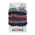 thumbnail image 1 of Scunci Space Dye/Solid Ultra Mini Twisters - 6 u., 1 of 1
