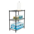 thumbnail image 2 of Internet's Best 3-Tier Wire Shelving - Flat Black, 2 of 7