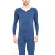 thumbnail image 1 of Sonducket Conjunto de ropa interior térmica para hombre, engrosamiento sin costuras, Otoño Invierno, hogar, escuela, sueño, capa básica, ropa Ropa interior Azul oscuro, 1 of 6