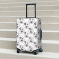 thumbnail image 5 of Uemuo Poodle Dog Printed Washable Luggage Cover - Fashion Suitcase Protector Fits 18-32 Inch Luggage -Medium, 5 of 9
