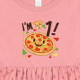 thumbnail image 4 of Inktastic I'm One Pizza Birthday Party Girls Baby Dress, 4 of 5