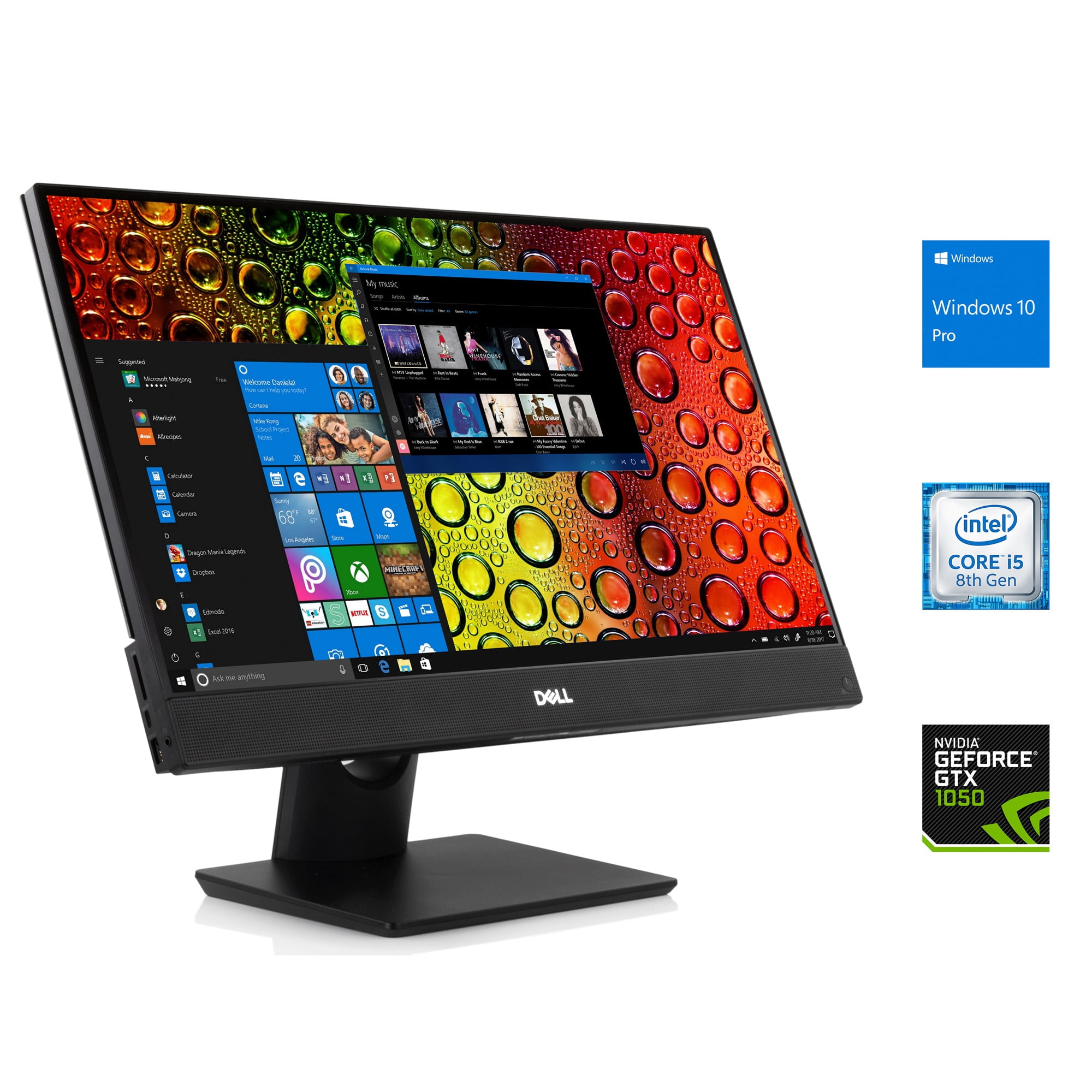 Refurbished Dell OptiPlex 7460 All-in-One Desktop, Intel 6-Core i5