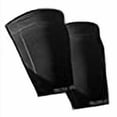 thumbnail image 3 of Thigh Compression Sleeve – Hamstring, Quadriceps, Groin Pull and Strains – Running, Basketball, Tennis, Soccer, Sports – Athletic Thigh Support (Single) (2 Sleeves - Midnight Black, S), 3 of 4