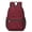 Black-4, variant on 17 Inch Lightweight Backpack,PVC Waterproof Oxford Fabric, Ergonomically Designed, with Large Capacity, Leopard Animal Pattern