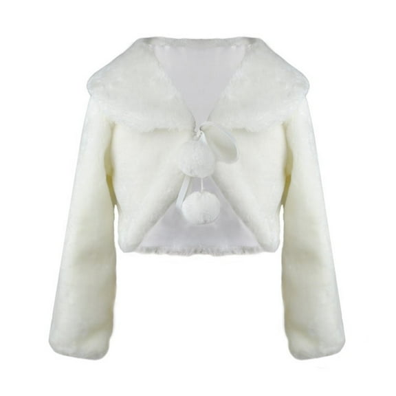 Generic Coat Winter Windproof Cloak Cute Soild Warm Toddler Baby Cape Girls Girls Coat&jacket Windproof Plush Outwear