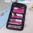 thumbnail image 2 of Organizador Bolsa de cosméticos plegable de usos múltiples Organizador de bolsa de maquillaje de almacenamiento de gran capacidad Tmvgtek Libre de BPA, 2 of 3