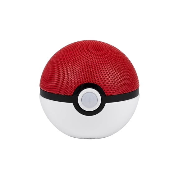 eKids Pokemon Pokeball Bluetooth Speaker, Wireless Speaker with Rechargeable Battery