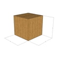 thumbnail image 3 of 7x7x7 Kraft Brown Corrugated Shipping Boxes, 32 ECT Single-Wall, Qty 175, 3 of 3