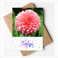 thumbnail image 1 of Peach blossom Beautiful Flowers Welcome Back Greeting Cards Envelopes Blank, 1 of 3