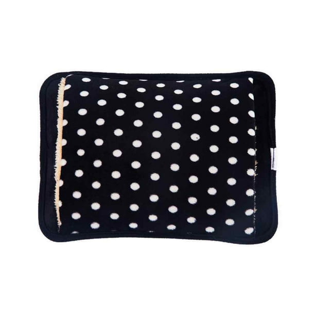 Inteprter Bolsa de agua caliente Dot, calentador de manos eléctrico de invierno, botella de agua caliente, bolsa de agua caliente de terciopelo a prueba Type3 NO3 Inteprter JJ16223-01