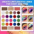 thumbnail image 4 of Paleta de maquillaje UCANBE de 86 colores con 15 pinceles, 4 of 7