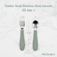 thumbnail image 2 of Utensilios para niños pequeños WeeSprout, 3 tenedores y 3 cucharas de acero inoxidable, 2 of 7