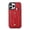 Red, variant on Finger ring leather phone case for iPhone 16 pro max 15 plus 14 13 mini 12/12pro 11 loop strap card slots cover