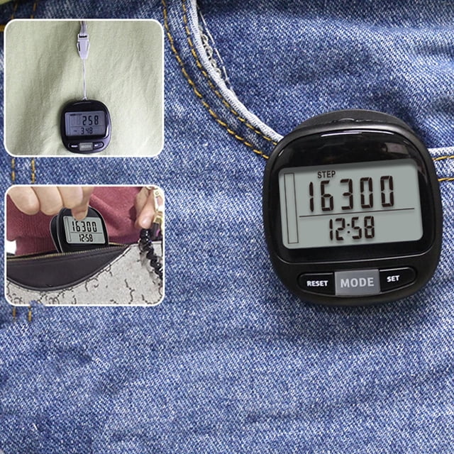 Podómetro Simple, Podómetro 3D Que Rastrea El Objetivo Personalizado De Quema De Calorías Preciso Para El Deporte
