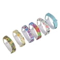 thumbnail image 4 of MasteelfCA 6pcs The Silicone Wrist Band For Mi Band 3 Smart Watch Frame Printing Replacement Bracelet Strap, 4 of 7