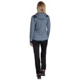 thumbnail image 2 of Trespass - Sudadera con Cremallera Jazmin de DLX para Mujer (Marino Jaspeada), 2 of 3