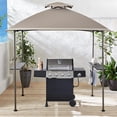 thumbnail image 1 of hometrends Soft Top Grill Gazebo with Shelves, 1 of 9