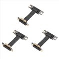 thumbnail image 1 of 3X Cable Vertical PCIE X1 Cable de Extensión PCIe 3.0 X1 una X1 de ÁNgulo Recto de 90 Grados Dual 8Gbps PCI Express 1X Tarjeta Vertical 5Cm, 1 of 5