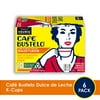 Café Bustelo Café con Dulce de Leche Flavored Coffee Beverage K-Cup Pods, 60 Count