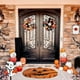 thumbnail image 5 of Alfombra de Suelo con Forma de Calabaza y Hojas de Arce para Halloween | Alfombra para El Día de Acción de Gracias | Poliéster Multicolor | 40 X 60 Cm | 280 G | Decoración para Salón, Dormitorio y Co, 5 of 7