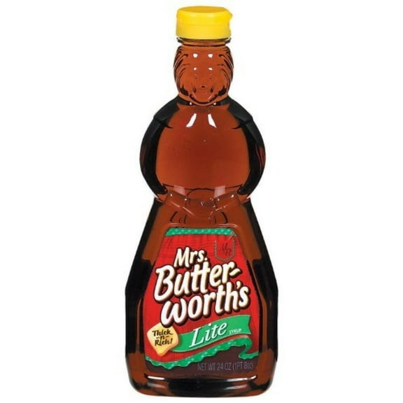Mrs. Butterworth's Lite Syrup 24 fl oz (Pack of 5)