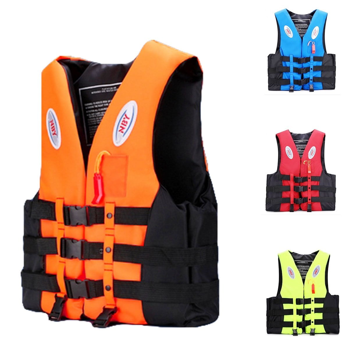 Adult Kids Life Jacket Kayak Ski Buoyancy Aid Vest Sailing Fishing Watersport UK 