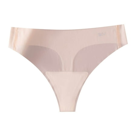 vigerkar High Waisted Underwear For Women Traceless No Show Panties Tummy Control Full Coverage Seamless Shaping Panty Beige  L