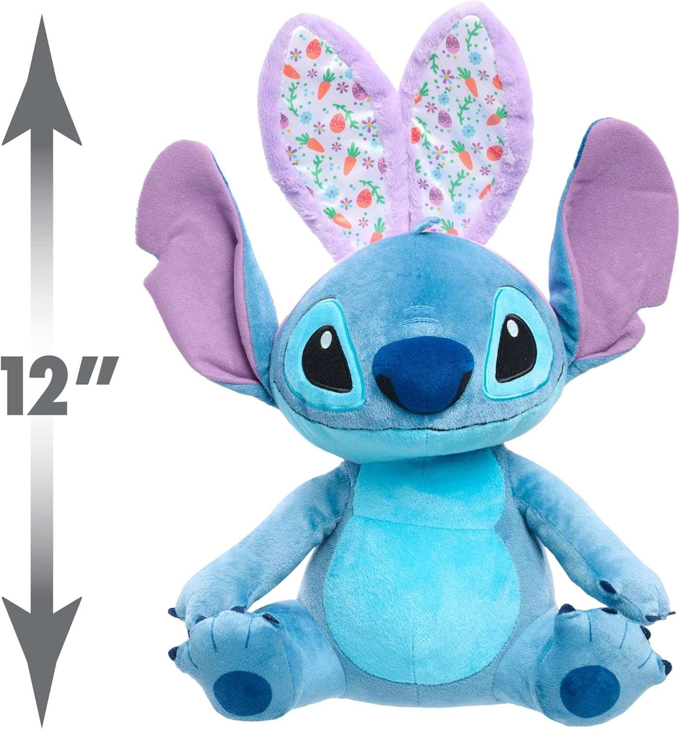 Just Play Disney Easter Stitch Stuffed Animals and Plush Toys, Aqua
