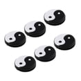 thumbnail image 1 of koolsoo 5x 6 Pieces/Pack Yin Yang Tennis Racquet Vibration Dampener Shock Absorber, 1 of 9