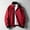 Red, variant on Abomasnow Men's Bomber Jacket Lightweight Long Sleeve Stand Collar Flight Coats Slim Fit Zip Up Windbreaker Varsity Jackets