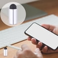 thumbnail image 2 of EeaseCA Protective Stylus Pen Capacitive Pen Tip Replacement Compatible for Apple Pencil (Silver, Silicone Tip), 2 of 7