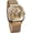 Golden, variant on Automatic Watches Mechanical Wrist Watch Golden for Mens Skeleton Watches with Stainless Steel Transparent Dial with Royal Flower Movement Carving