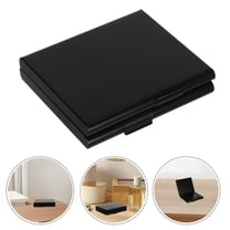 Raindrops Portable Clamshell Cigarette Case Aluminum 20ocs Cigarette Packaging Case (Black)