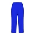 thumbnail image 6 of REALiKUN Capri Pants for Women Dressy Casual Summer High Waist Stretch Golf Cropped Pants Capris Work Slacks, 6 of 8