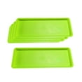 thumbnail image 1 of Paquete de 5 platillos para plantas, bandejas rectangulares para macetas, aptos para interiores L, 1 of 9