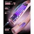 thumbnail image 3 of Ventilador de cuello portátil ZEEFO 6000 mAh con pilas, color rosa, 3 of 7