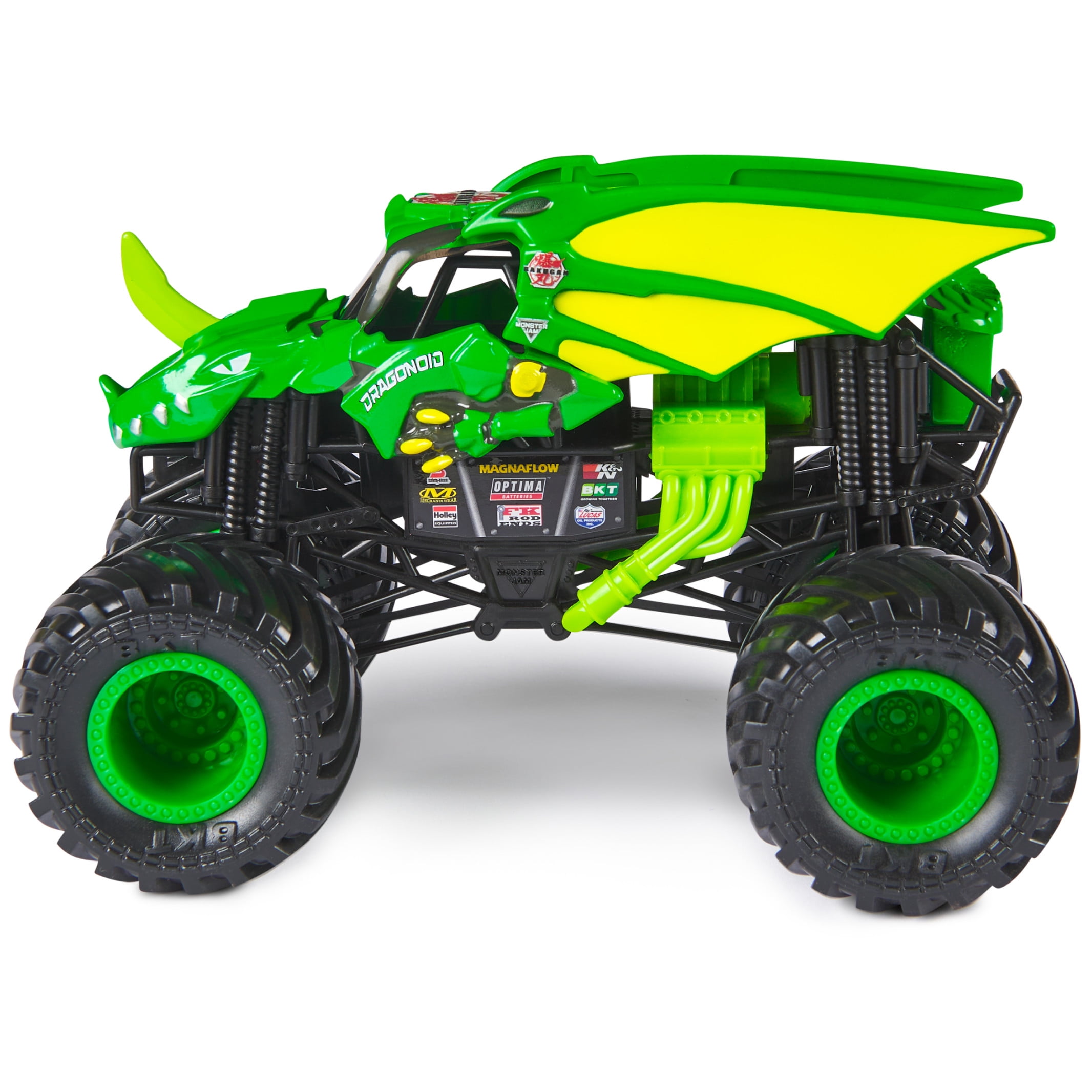 Monster Jam, Official Bakugan Dragonoid Monster Truck, Collector Die-Cast Vehicle, 1:24 Scale, Kids Toys for Boys and Girls Ages 3 and up